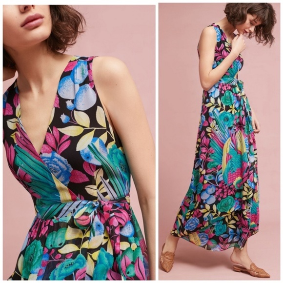 Anthropologie Dresses Anthropologie Maeve Boardwalk Maxi Dress 6